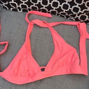 halter tie swim wear